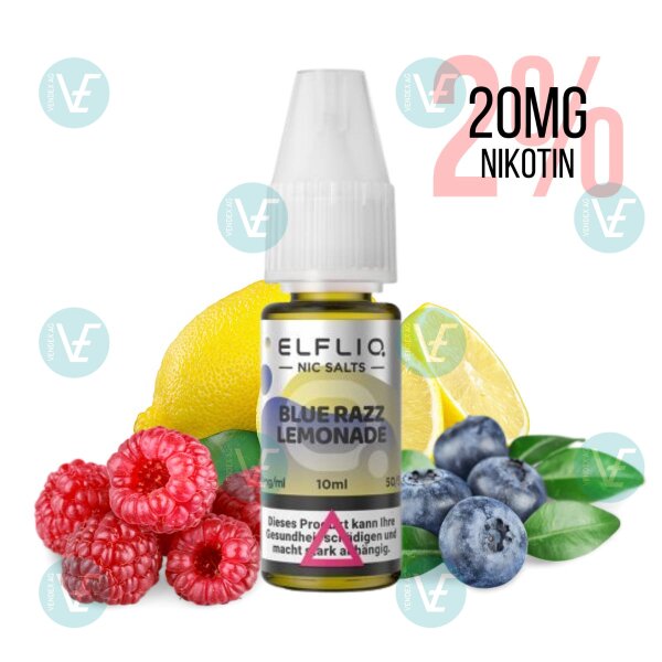 Elfbar - Elfliq Blue Razz Lemonade 20mg/ml