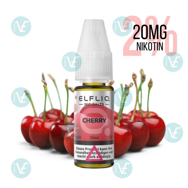 Elfbar - Elfliq Cherry 20mg/ml