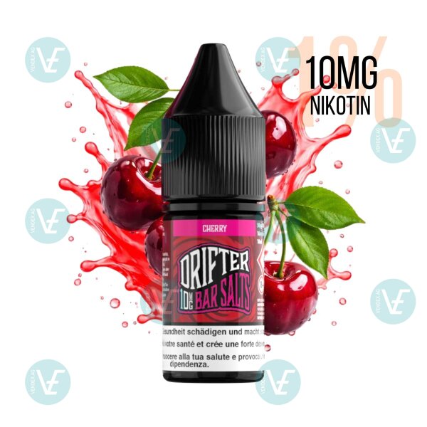 Drifter Bar Salts - Cherry 10mg Nikotinsalz