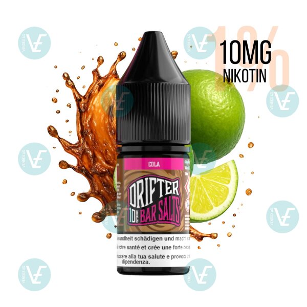 Drifter Bar Salts - Cola 10mg Nikotinsalz