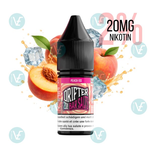 Drifter Bar Salts - Peach Ice 20mg Nikotinsalz