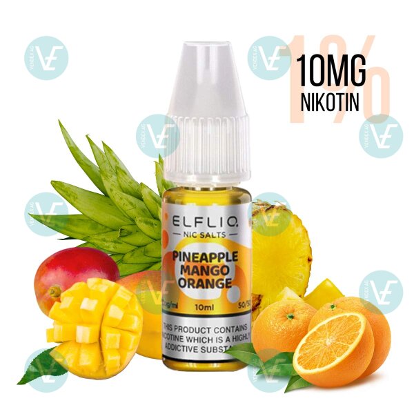 Elfbar - Elfliq Pineapple Mango Orange 10mg/ml