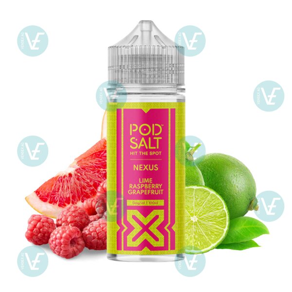Pod Salt - Nexus Lime Raspberry Grapefruit 100ml