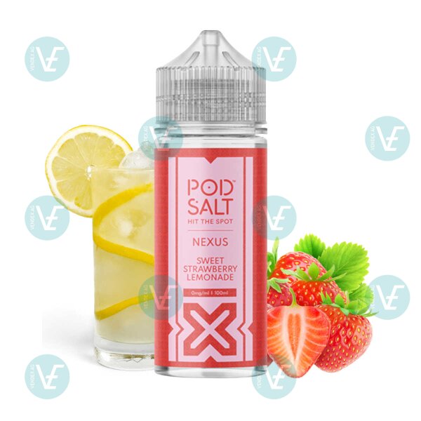 Pod Salt - Nexus Sweet Strawberry Lemonade 100ml