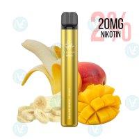 Elfbar - Einweg E Zigarette 600 V2 Banana Mango 20mg/ml 2%