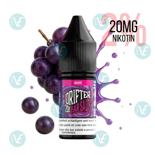 Drifter Bar Salts - Grape 20mg Nikotinsalz