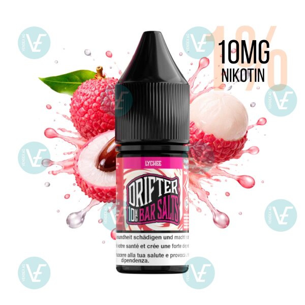 Drifter Bar Salts - Lychee 10mg Nikotinsalz