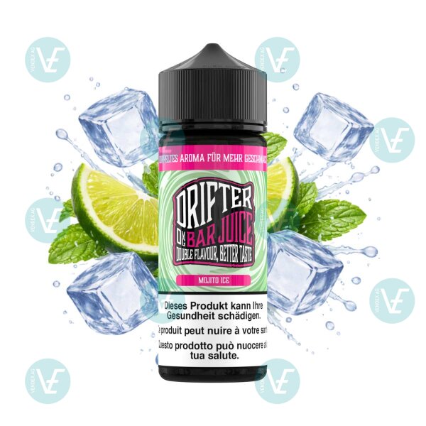 Drifter Bar Juice - Mojito Ice 120ml - Shortfill