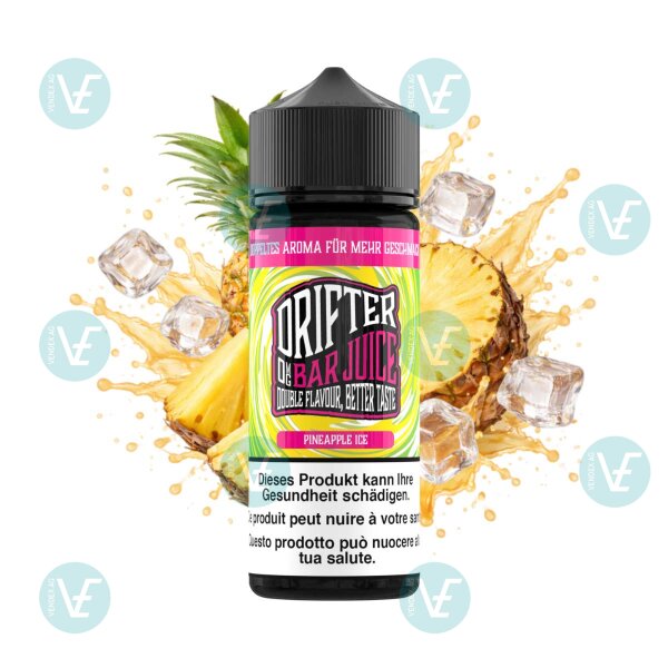 Drifter Bar Juice - Pineapple Ice 120ml - Shortfill