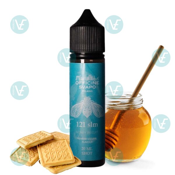 Officine Svapo Milano - Honey Biscuit - 121 SLM - 20ml