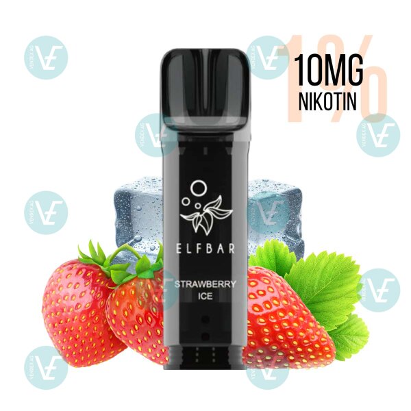 Elfbar - Elfa Pro Pods - Strawberry Ice (Frozen Strawberry) 10mg/ml