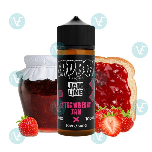 Sadboy - Jam - Strawberry Jam 120ml Shortfill