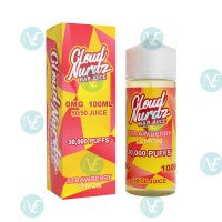 Cloud Nurdz Bar Juice - Strawberry Lemon 120ml Shortfill