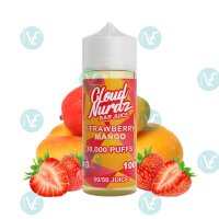 Cloud Nurdz Bar Juice - Strawberry Mango 120ml Shortfill