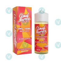 Cloud Nurdz Bar Juice - Strawberry Mango 120ml Shortfill