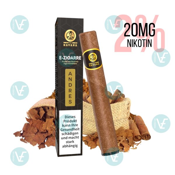 XO Havana - ANDRES Classic Cigar 20mg