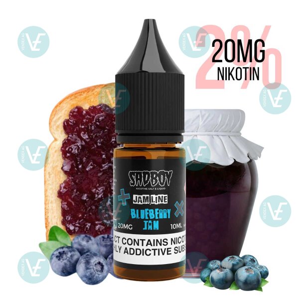 Sadboy - Jam - Blueberry Jam Nicsalt 20mg/ml (2%)