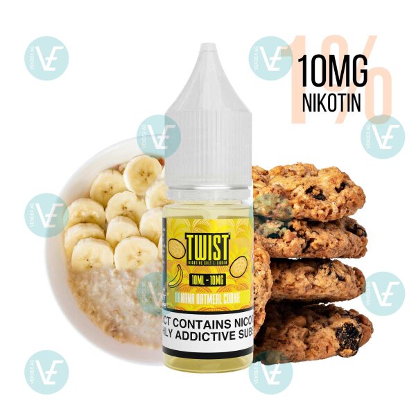 Twist E-Liquids - Banana Oatmeal Nicsalt 10mg/ml