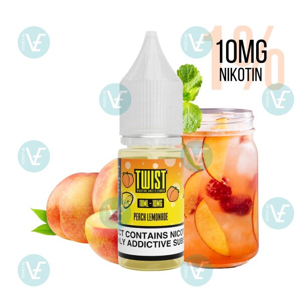 Twist E-Liquids - Peach Blossom Nicsalt 10mg/ml