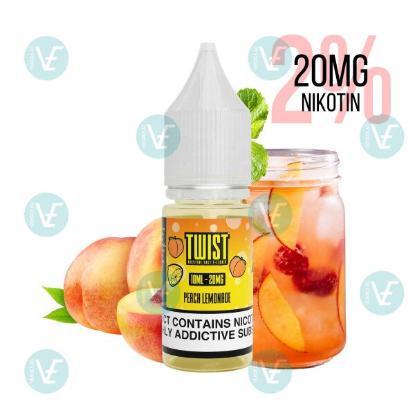 Twist E-Liquids - Peach Lemonade Nicsalt 20mg/ml
