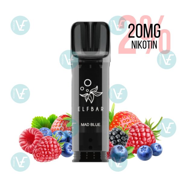 Elfbar - Elfa Pro Pods - Mad Blue 20mg/ml 2%