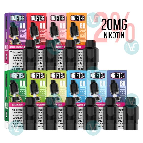 Drifter Bar 6000 - Pre-filled Pod V2