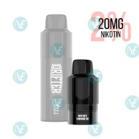 Drifter Bar 6000 Pre-filled Pod Blue Razz Lemonade mit gerät step 2