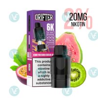 Drifter Bar 6000 - Pre-filled Pod Kiwi V2 Passion Guava Ice