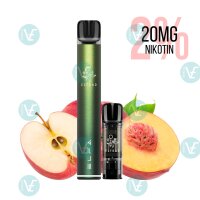 Elfbar - Elfa Pro Starter Kit - Aurora Green - Apple Peach