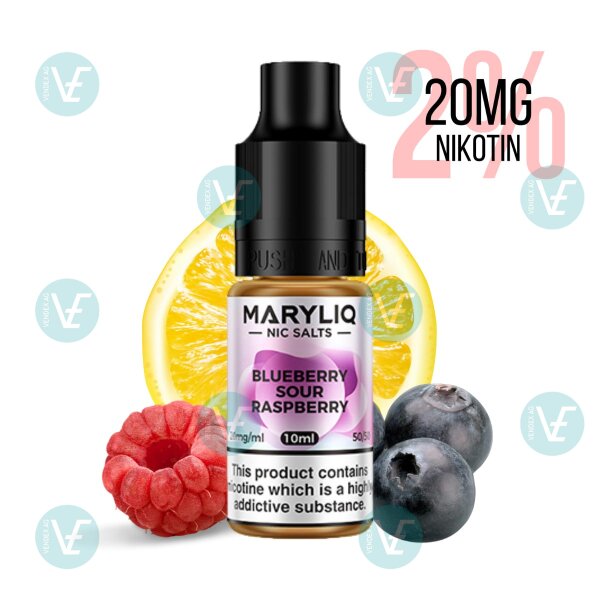 Lost Mary - Nikotin Salz Liquid Maryliq Blueberry Sour Raspberry 20mg/ml
