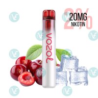 Vozol - Einweg Vape Neon 800 Cherry Ice 20mg Nikotin Salz