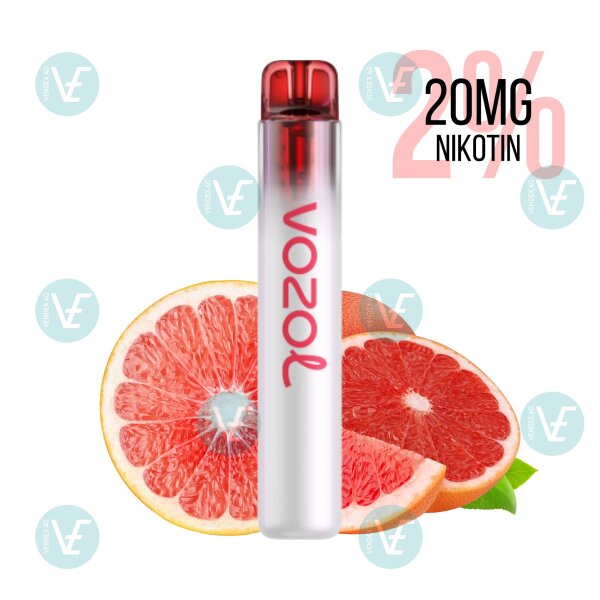 Vozol - Einweg Vape Neon 800 Pink Grapefruit 20mg Nikotin Salz