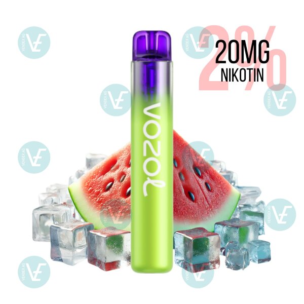 Vozol - Einweg Vape Neon 800 Watermelon Ice 20mg Nikotin Salz