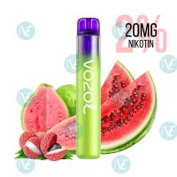 Vozol - Einweg Vape Neon 800 Watermelon Lychee Guava 20mg...