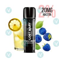 Lost Mary - Pre-Filled Pods Tappo Blue Razz Lemonade...