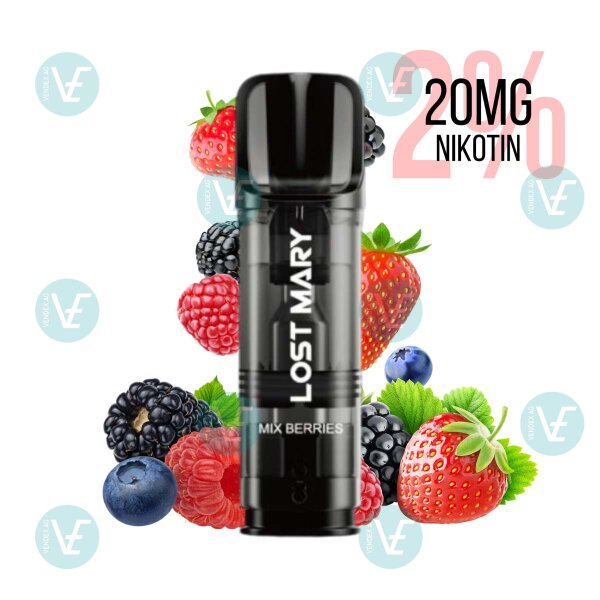 Lost Mary - Pre-Filled Pods Tappo Mix Berries 20mg/ml Nikotin Salz