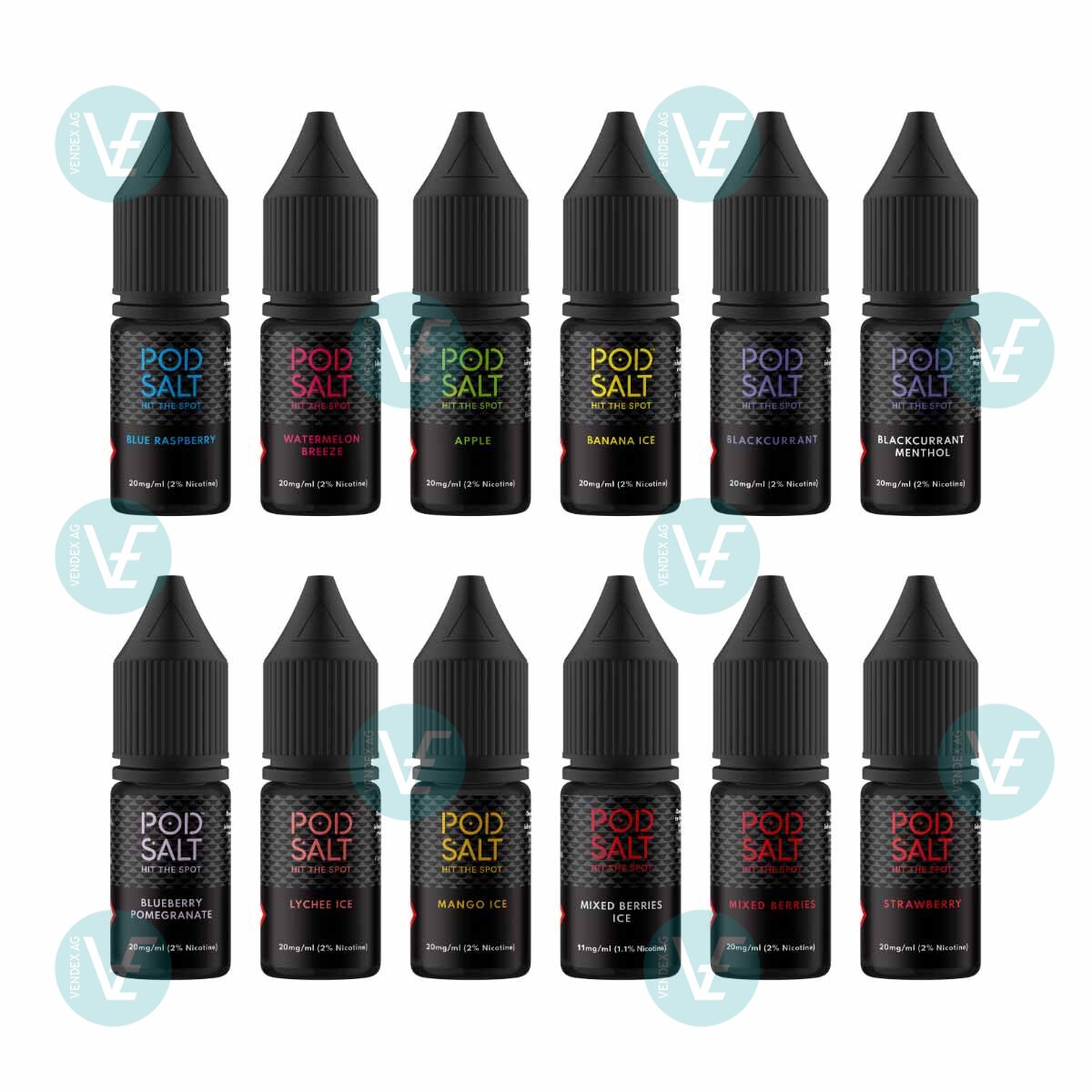 pod salt liquid 20mg Pod Salt | Blue Ice (Blueberry Ice) main image 0