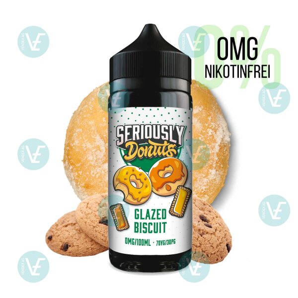 DOOZY VAPE - Seriously Donuts - 120ml Shortfill  Glazed Biscuit
