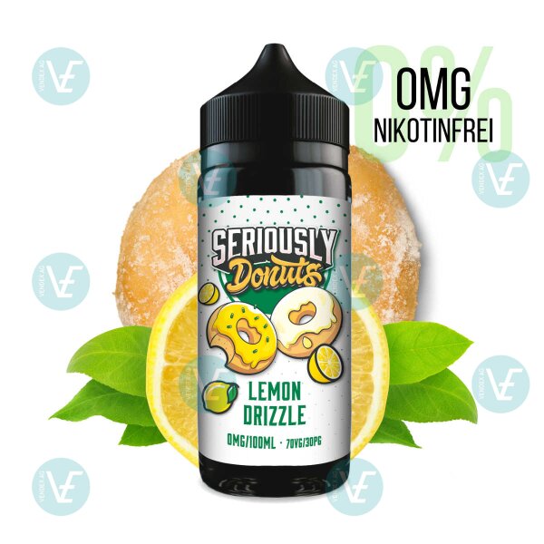 DOOZY VAPE - Seriously Donuts - 120ml Shortfill  Lemon Drizzle