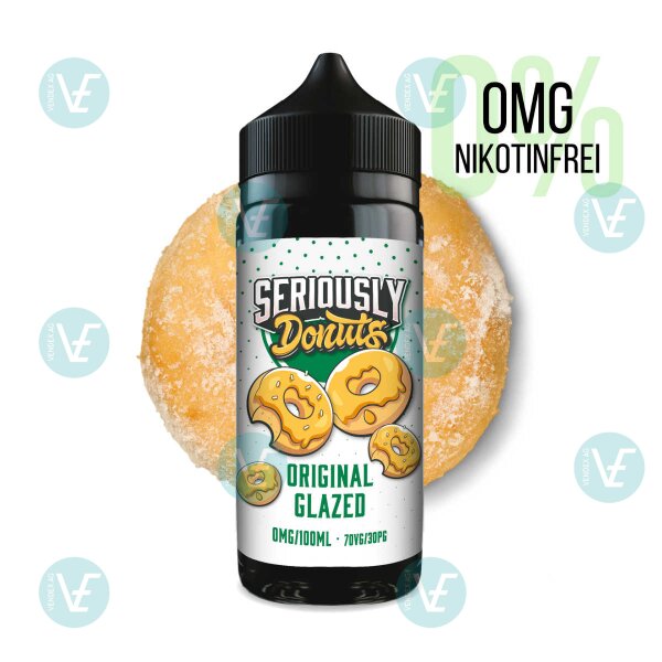 DOOZY VAPE - Seriously Donuts - 120ml Shortfill  Original Glazed