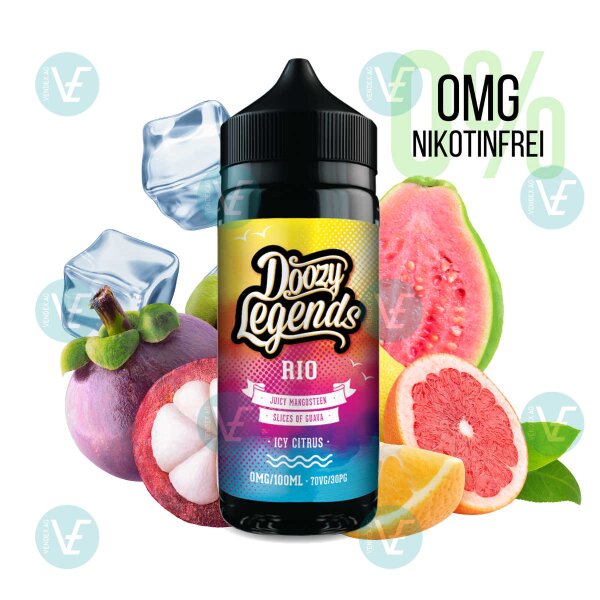 DOOZY VAPE - Doozy Legends - Shortfill 120ml  Rio