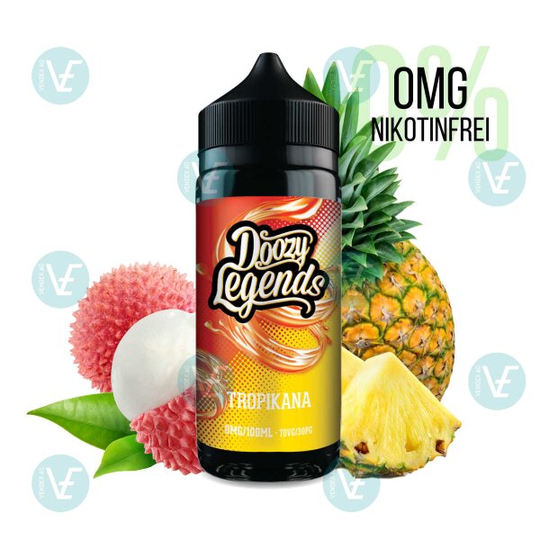 DOOZY VAPE - Doozy Legends -120ml Shortfill Tropikana