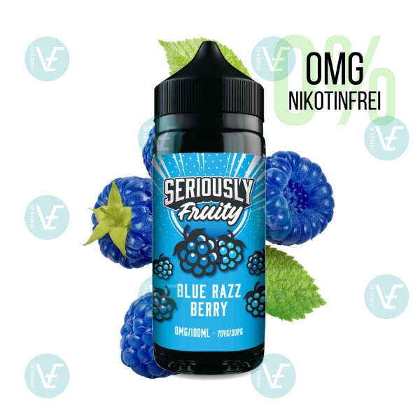 DOOZY VAPE - Seriously Fruity - 120ml Shortfill Blue Razz Berry