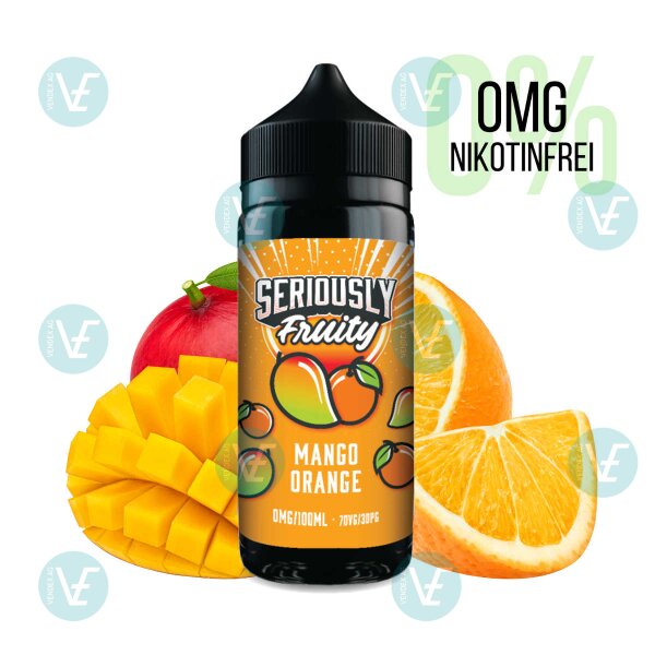 DOOZY VAPE - Seriously Fruity - 120ml Shortfill Mango Orange