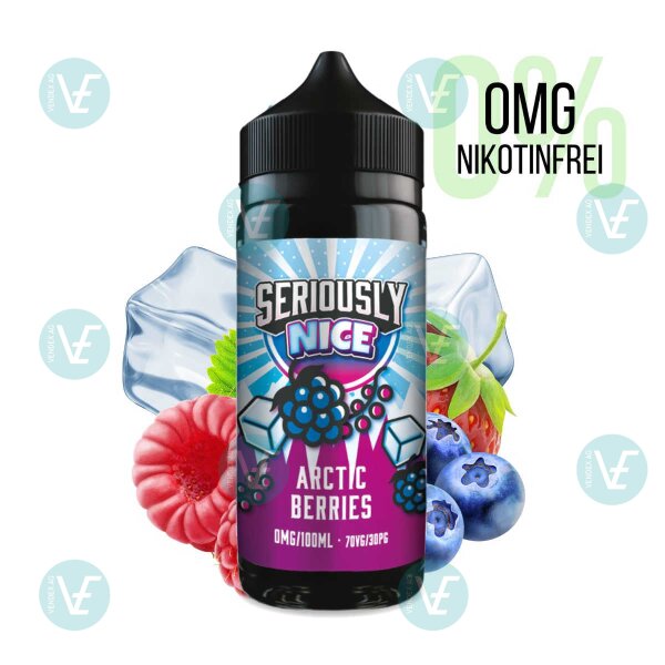 DOOZY VAPE - Seriously Nice 120ml Shortfill Artic Berries