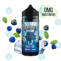 DOOZY VAPE - Seriously Nice 120ml Shortfill Blue Razz Ice