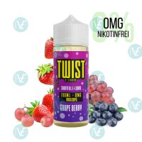 Twist E-Liquids -  120ml Shortfill Grape Berry Ohne Nikotin