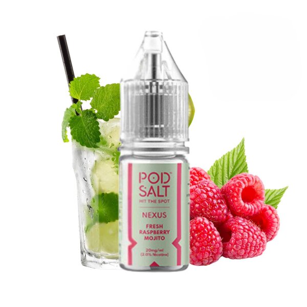 Fresh Raspberry Mojito